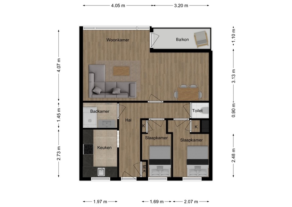 mediumsize floorplan